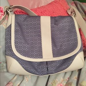 Authentic Coach Messenger Bag